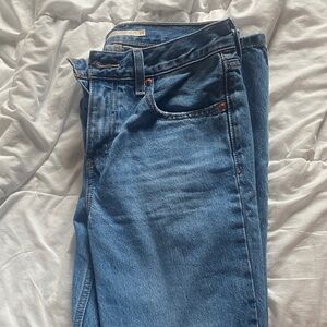 Levi's Straight Leg Blue Jeans